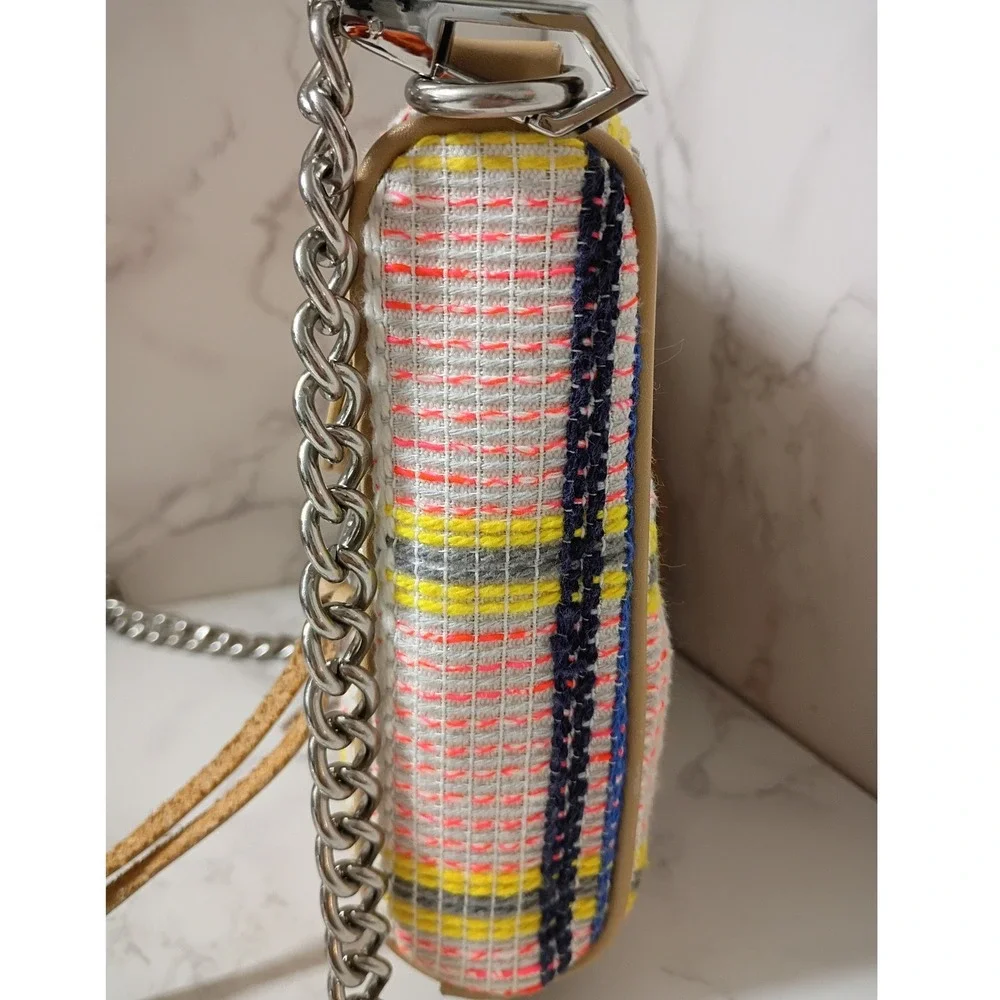 REBECCA MINKOFF Mini M.A.C. Pink Tweed Crossbody Bag - NWOT